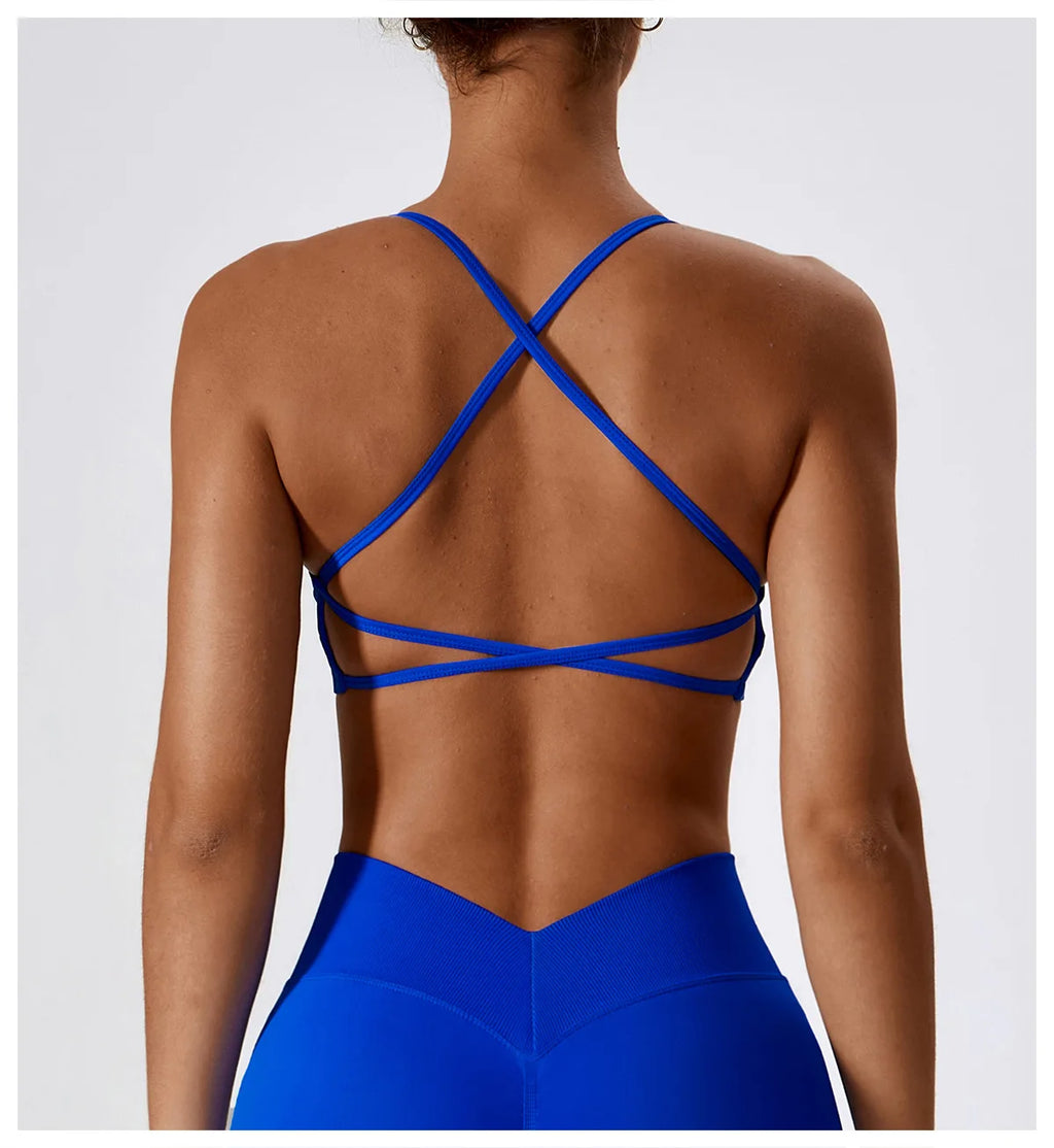 Cross Strap Bra